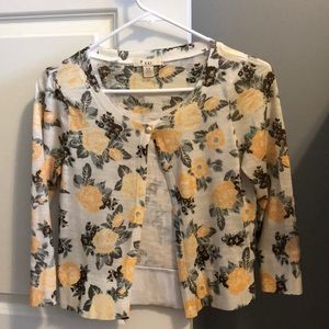 Floral Cardigan